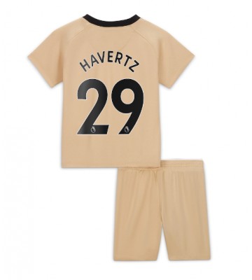 Chelsea Kai Havertz #29 Tredjedraktsett Barn 2022-23 Kortermet (+ Korte bukser)